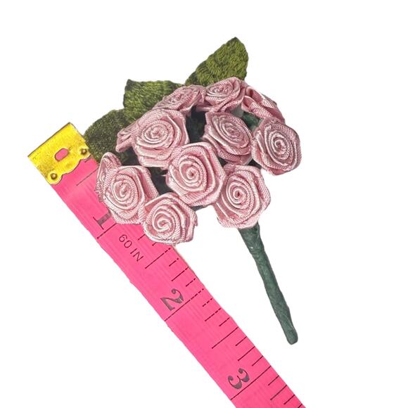 American Girl Nosegay Pleasant Company Pink Rose Flowers Samantha Party Treat #1 - Picture 3 of 4